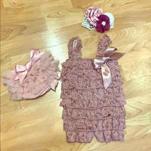 Infant Girl photo prop outfit